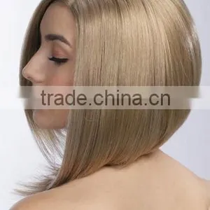 Mono Top Celebrity Beyonce Short Bob Wigs for Black Women thumbnail-3