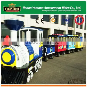 Popular 2016 Hot Sell With Best Price Fairground Amusement Rides Trackless Train for Sale thumbnail-1