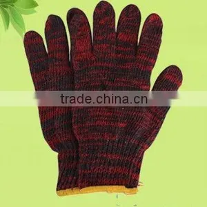 Mixed Colour String Knitted Gloves thumbnail-1