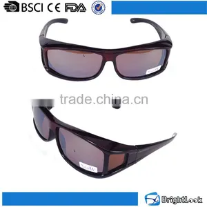 2016 Novelty New Custom Variety Colors Plastic Safety Sunglasses With Side Window thumbnail-1