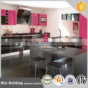 High Glossy Lacquer Kitchen Cabinet Furniture Factory for Sale thumbnail-1
