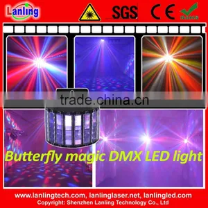 LED Butterfly Magic DMX Led Home Party Light thumbnail-1
