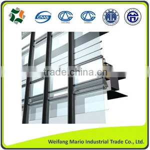 China Factory Top Quality Customed Aluminum Extrusion Curtain Wall Profiles thumbnail-2