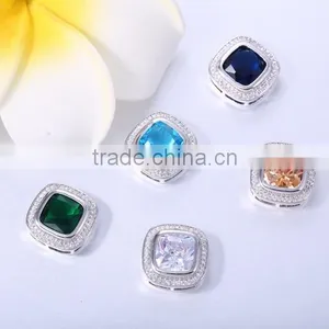 High Quality Small Single Stone Pendant for Necklaces thumbnail-1