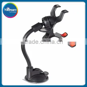 360 Degree Rotating Secure Car Suction Cup Magnetic Stand Mount Universal Mobile Phone Holder for Iphone thumbnail-4