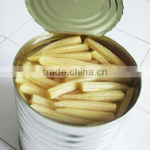 Canned Whole Young Corn A10 thumbnail-1