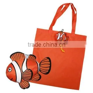 Reusable Shopping Tote Bag, Fish Foldable Shopping Bag, Best Gift for Kids thumbnail-2