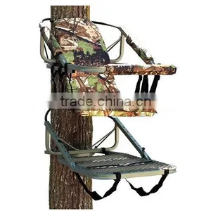 Hunting Chairs Hung on Treestand thumbnail-1
