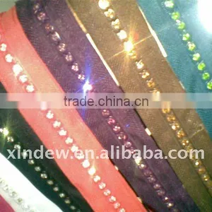 Many Different Colors Diamond Zipper thumbnail-1