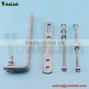 China Supplier Hot Dip Galvanized Steel Cutout & Arrester Bracket With Good Price thumbnail-4