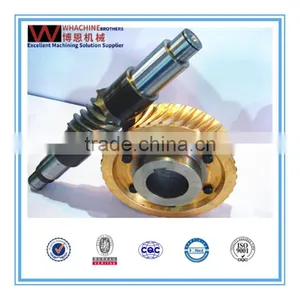 Professional Customized Brass/Steel Worm Gear and Shaft thumbnail-1