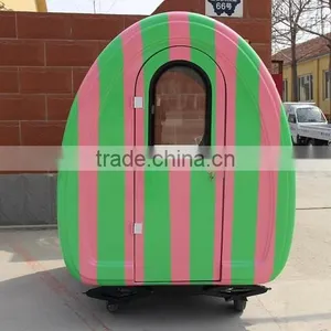 Mobile Hand Push Food Cart thumbnail-5