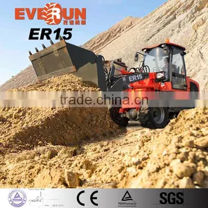Everun CE Agricultural Tools Mini Tractor/Front Loader ER15 1600kg Loading Capacity With Spare Parts for Sale thumbnail-1