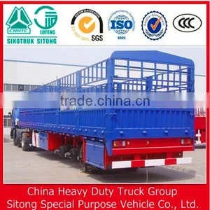 Double Tire Side Open Cargo Semi Trailer for Sale thumbnail-2