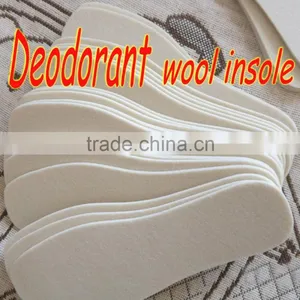 Wholesale Deodorant Natural Wool Felt Insole thumbnail-1