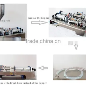For Price Of 10-300ml Single Nozzle Cream Shampoo Filling Machine thumbnail-2