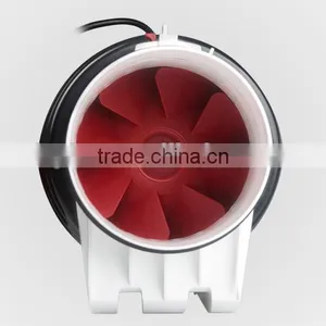 150mm 2 Rotate Speed Supper Silent Inline Duct Fan thumbnail-4