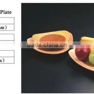 Bamboo Triangle Plate thumbnail-1