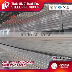 BS1387 SCH 40 60 ERW Galvanized Erw Welded Rectangular and S.q Steel Pipe With Price per Ton thumbnail-1