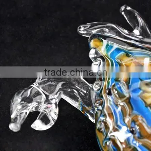Hand Made Small Home Decorative Blue Crabs Sculpture thumbnail-3