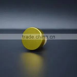 Gold Aluminium Cap With Synthestic Cork for Glass Bottle T-shape Cork thumbnail-3