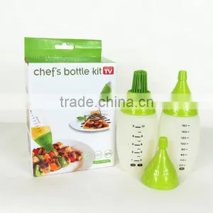 Factory Whloesale Chef Bottle Kit BBQ Brush thumbnail-3