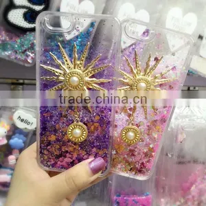 Quicksand Sun Sticker TPU + PC Bling Phone Shell for IPhone 6 / 6 Plus thumbnail-2