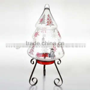 Christmas Glass Beverage Juice Dispenser Tap thumbnail-1