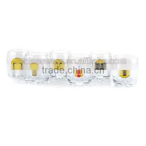 280ML Cute Emoji Smile Water Glass Cup thumbnail-1
