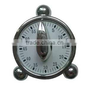 Promotional Clock Design Chrome Kitchen Timer/Mechanical Cooking Timer thumbnail-1