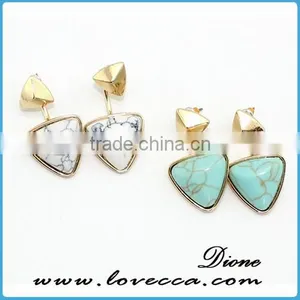 Latest Design Fashion Pearl Drop Earring For Ladies thumbnail-1
