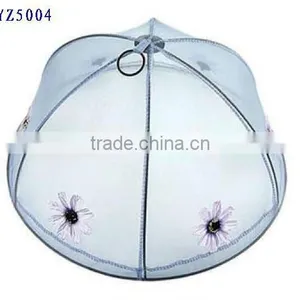 High Quality Unfoldable Food Cover,fixed Food Cover With Flower thumbnail-3