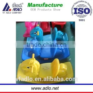 ISO China Factory OEM American Plastic Ride on Animal Rocking Horse thumbnail-1