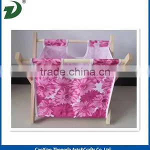 Manufacturer Folding Wooden Magazine Rack thumbnail-3