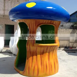 FRP Giant Mushroom Statue Sculpture thumbnail-1