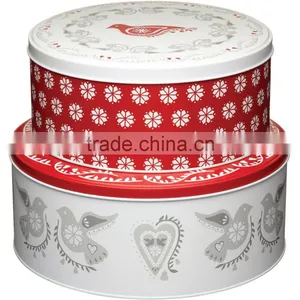 Set of 2 Metal Cake Bin thumbnail-2