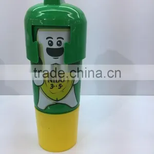 Helmet Cafe Plastic Cup Promotional Gift for Chiristmas thumbnail-1