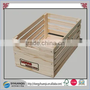 New Design Hot Sell Cheap Wood Fruit Crates for Sale ,cheap Wood Shipping Crates Forsale thumbnail-1