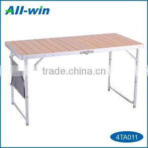 Foldable Square Bamboo Camping Table for Outdoor Use thumbnail-1