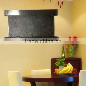 Thin Slate Wall Fountain Hotel Wall Decor thumbnail-1
