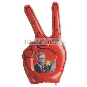 2018 World Cup Football Games PVC Printed England Inflatable Hand thumbnail-1