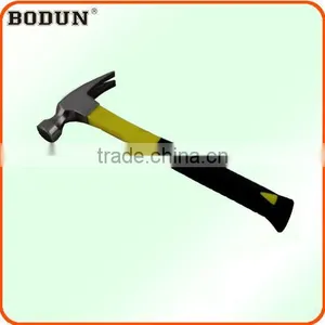 H1026 Yellow All Steel Claw Hammer thumbnail-1
