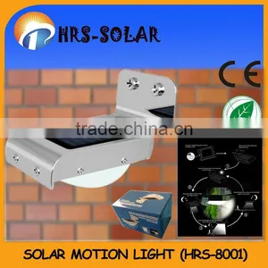 Solar Motion Light in Garden/solar Power Sensor Light HRS-8001A-02 thumbnail-1