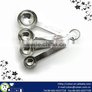 Hot Selling 4pcs Stainless Steel Measuring Spoon Set CK-S076 thumbnail-1