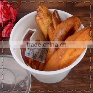 Large 1750ml Manufacture Disposable White Round Plastic Bowls thumbnail-2