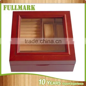 Top Grade Promotional Custom Made Wood Watch Box thumbnail-1