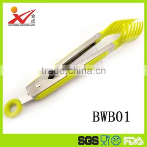 Professional NYLON Kitchen Tongs/Kitchen Utensil/BBQ Food Clip Tongs thumbnail-1