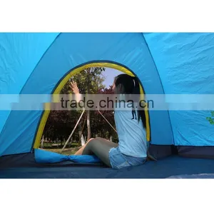 Climbing Camping Hiking Season Use Colorful Waterproof Double Layer Folding Automatic Beach Tent thumbnail-2