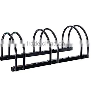 Bike Wheel Stand Rack Floor Wall Mount Bicycle Cycle Cycling Storage Garage thumbnail-1