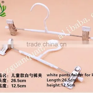Open Ended Metal Mens Pants Hanger With 2 Clips thumbnail-4